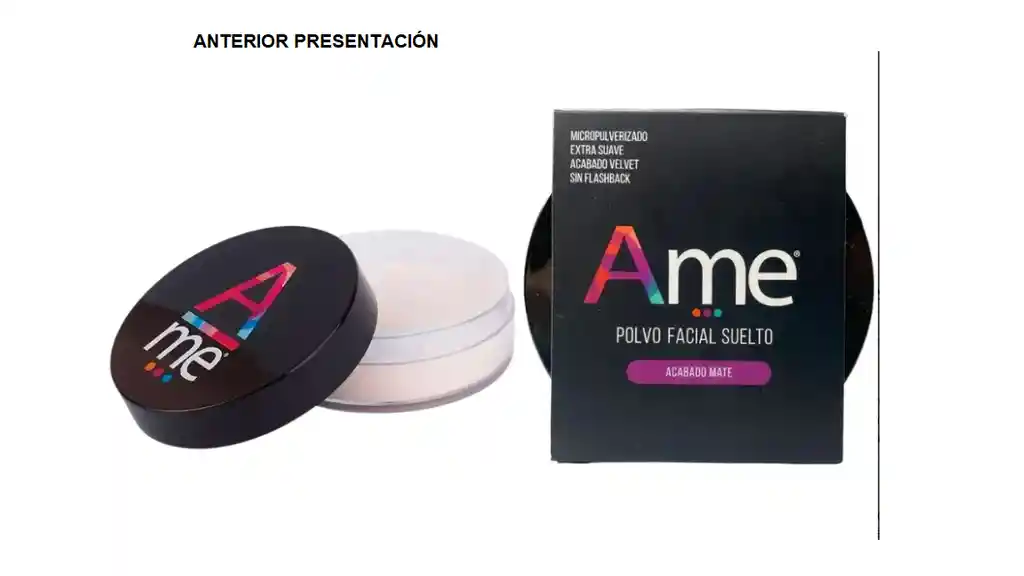 Polvo Suelto Tono 01 Traslucent Rostro Mate Ame Nueva Presentación