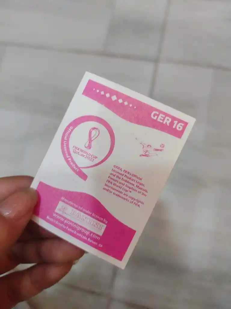 Lamina Thomas Muller Para Album Copa Mundial Qatar 2022 Panini