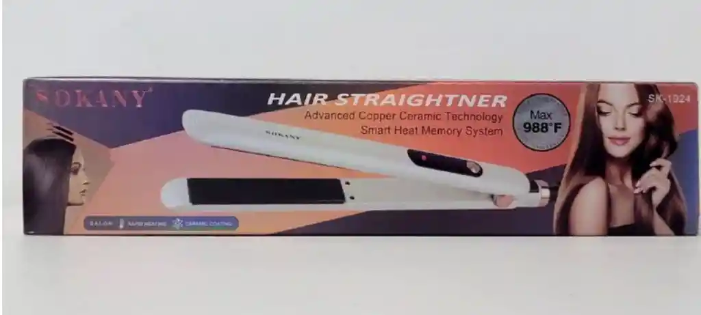 Plancha Para El Cabello Sokany 988 F