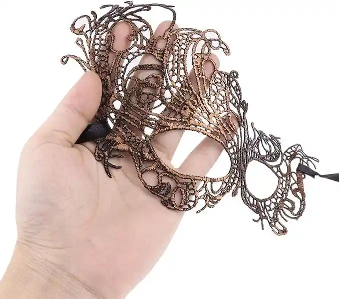 Antifaz Cobre Sencillo Halloween