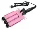 Pinza Rizadora Profesional Para Ondas 3 Tubos