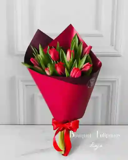 Bouquet 10 Tulipanes