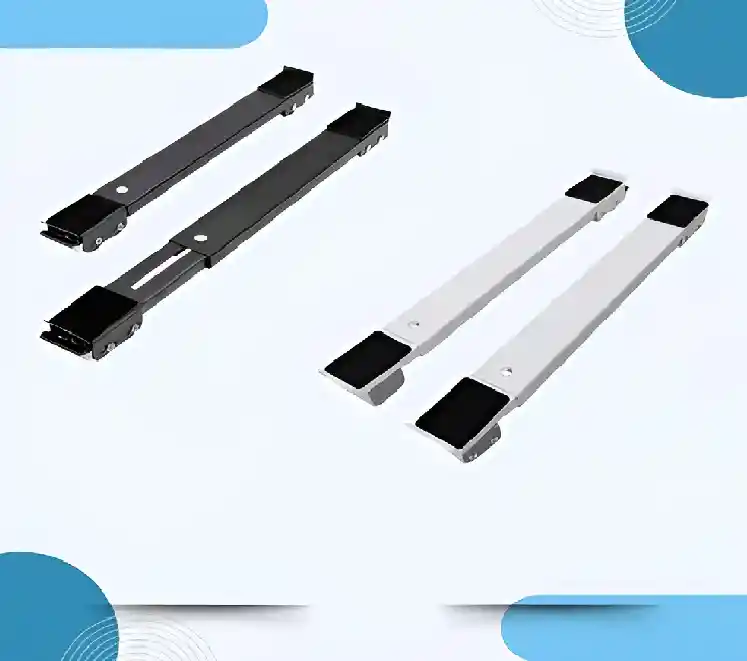 Soporte Con Ruedas Para Frigorífico Estufa Y Lavadora Kyriios Blanco