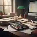 Calculadora Kadio Kd-8899cs Negro Con Beige