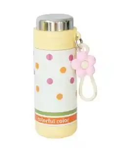Termo En Acero Doble Capa Star Cup Coquette De 500ml Mantiene Bebidad Frio O Caliente