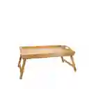 Mesa Plegable De Madera Clara