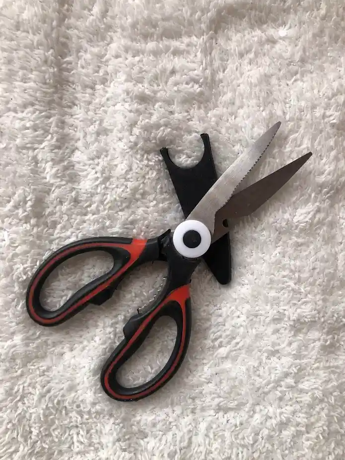 Tijeras Para Cocina Multiusos Negras Acero Inoxidable Destapador