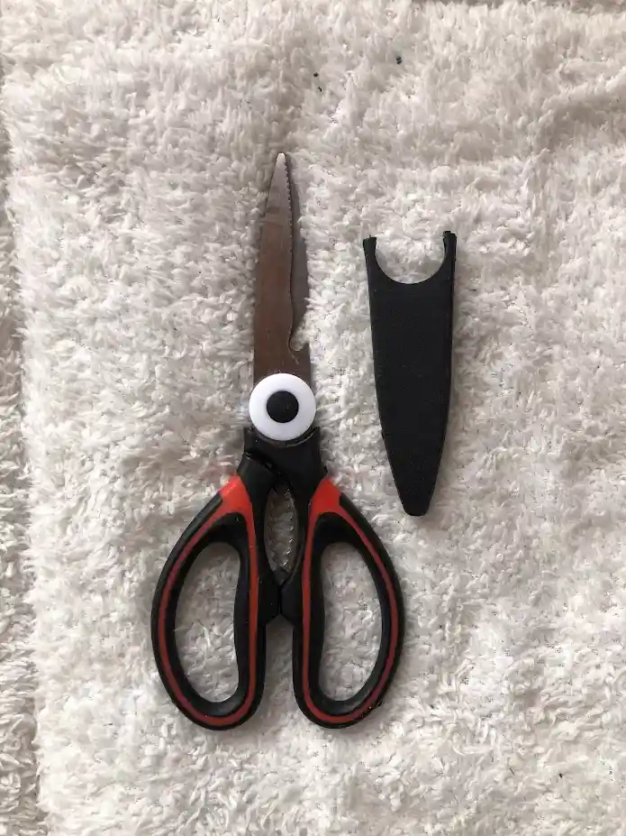 Tijeras Para Cocina Multiusos Negras Acero Inoxidable Destapador