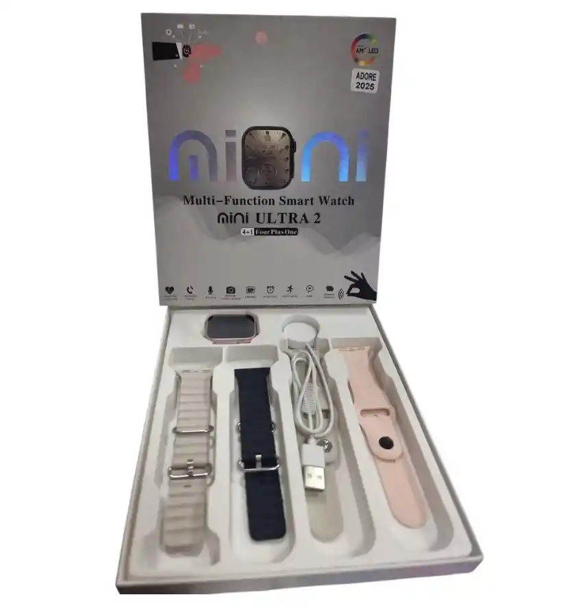 Airpods Pro 2 Con Anc + Reloj Smartwatch Mini Ultra 2 | 2025