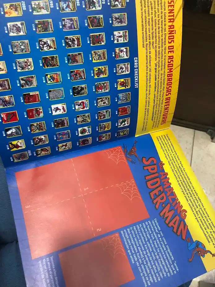 Álbum The Amazing Spider-man Marvel El Hombre Araña Panini