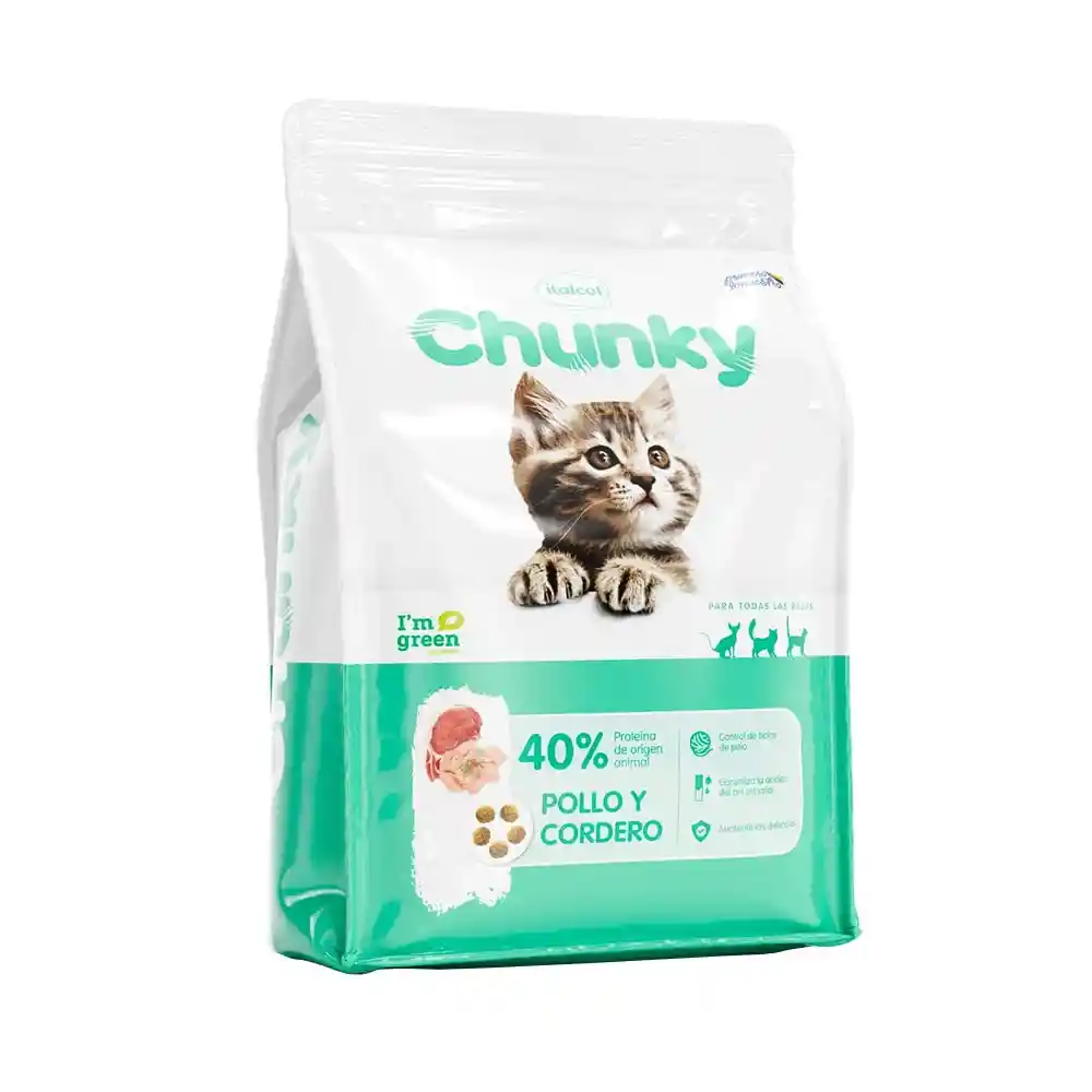 Chunky Gatitos Pollo Y Cordero 1.5k