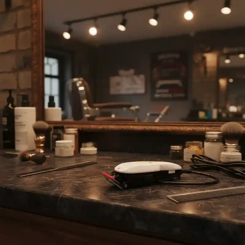 Maquina Afeitadora Blanca Geemy Gm-1021 Profesional Hair