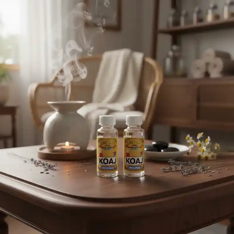 2 Esencias De Aceite Aroma Koaj Ideal Para Humidificador