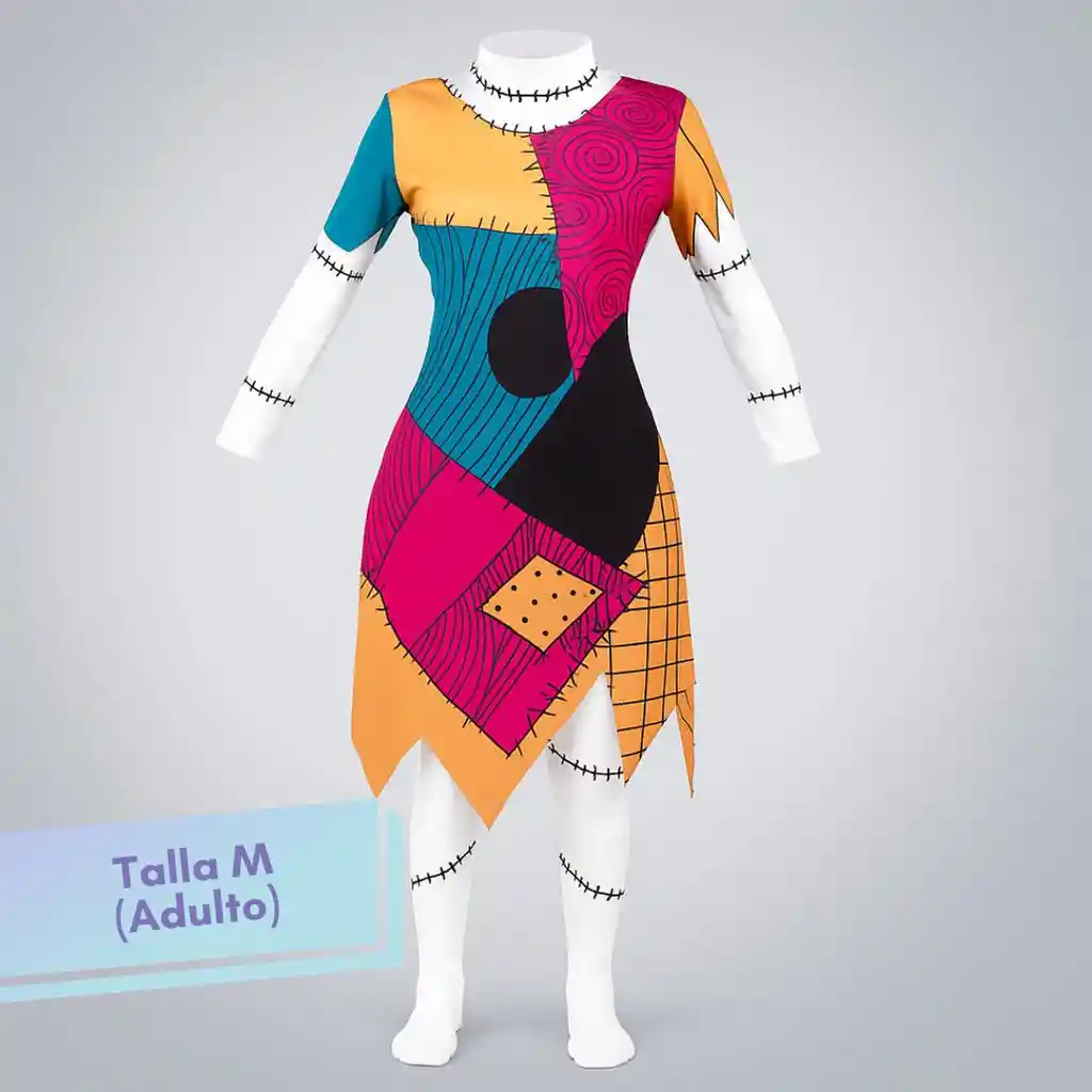 Disfraz Halloween Sally El Extraño Mundo De Jack Adulto (talla M)