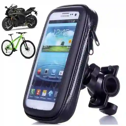 Soporte Para Celular De Moto Y Bicicleta Impermeable Giro 360
