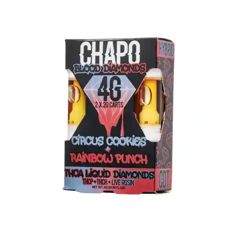 Capsula Chapo Circus Cookies + Rainbow Punch 4gr Hybrid