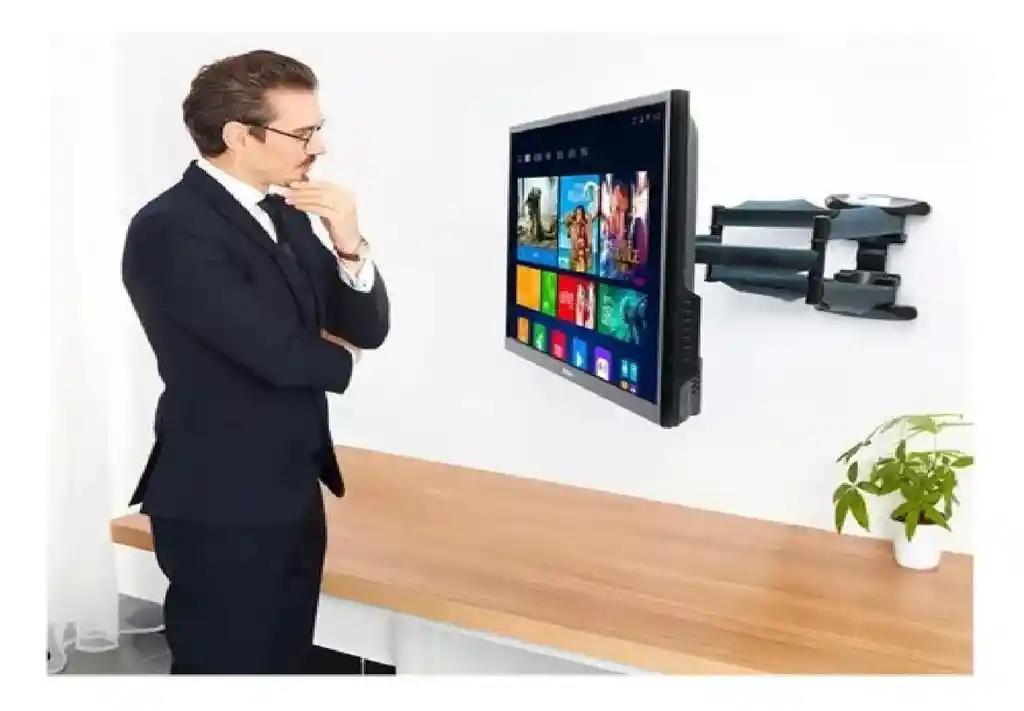 Soporte Para Tv P5 Doble Brazo De 32 A 75 Pulgadas