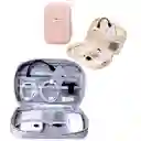 Cosmetiquera Organizador Cables Tecnológicos Cargador