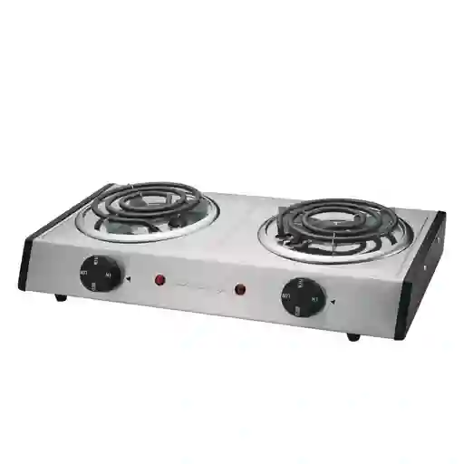 Estufa Doble Holstein 47x27x9cm Gris Hh-09045001ss