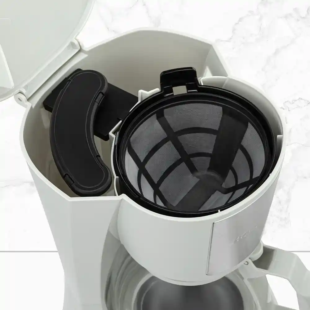 Cafetera Holstein Gris 6 Tz 600 W Acero Inoxidable Vidrio