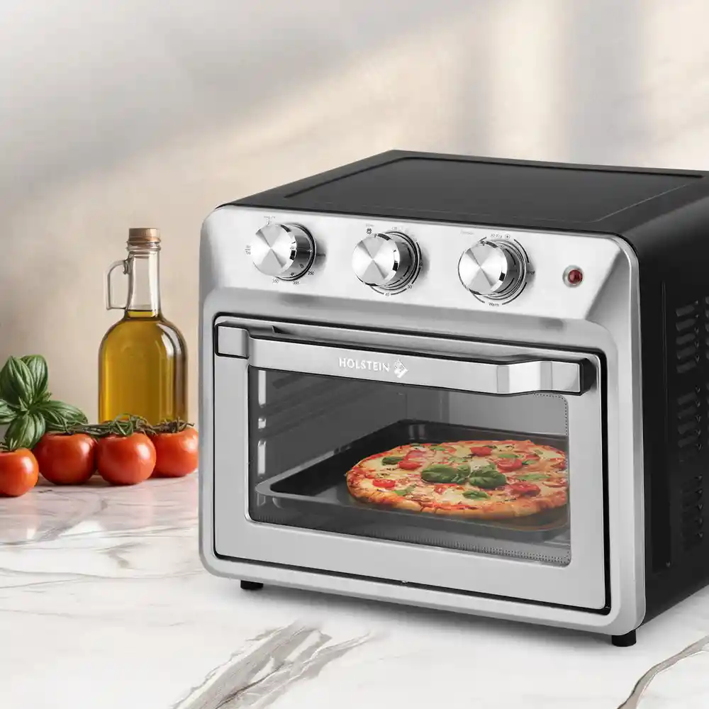 Horno Freidora Holstein 43x40x34cm Negro 20 Lt 1500 W Hh-092
