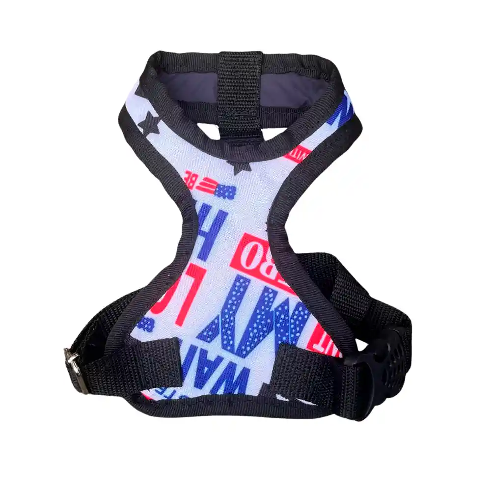 Pechera Básica Para Mascotas Color Blanco Talla Xs