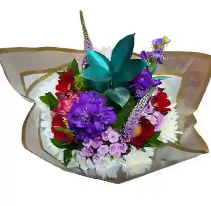 Ramo Premium Multicolor Con Toque Metálico