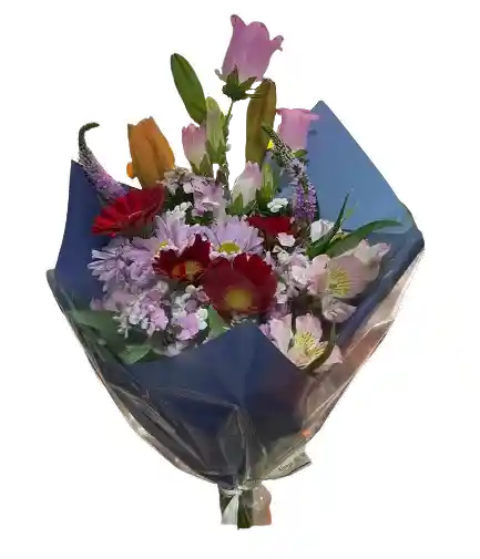 Ramo Premium Mixto Con Lirios Y Gerberas
