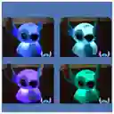 Lampara De Silicona Stitch Táctil Luz De Noche