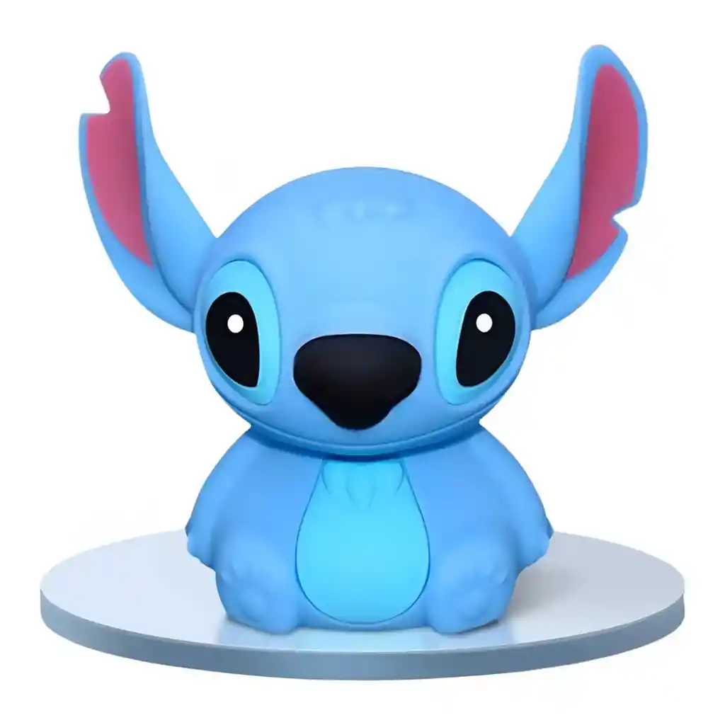 Lampara De Silicona Stitch Táctil Luz De Noche