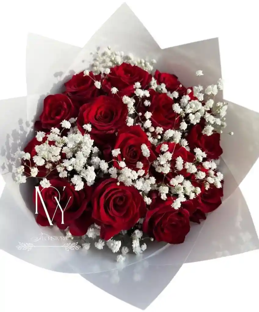 Flores Rosas Rojas Bello Dia