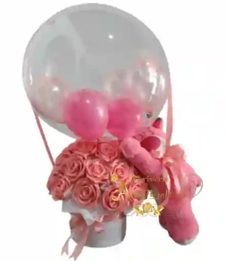 Cilindro De Rosas Eternas#1