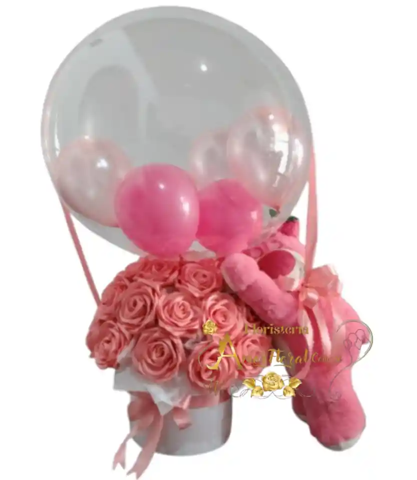 Cilindro De Rosas Eternas#1