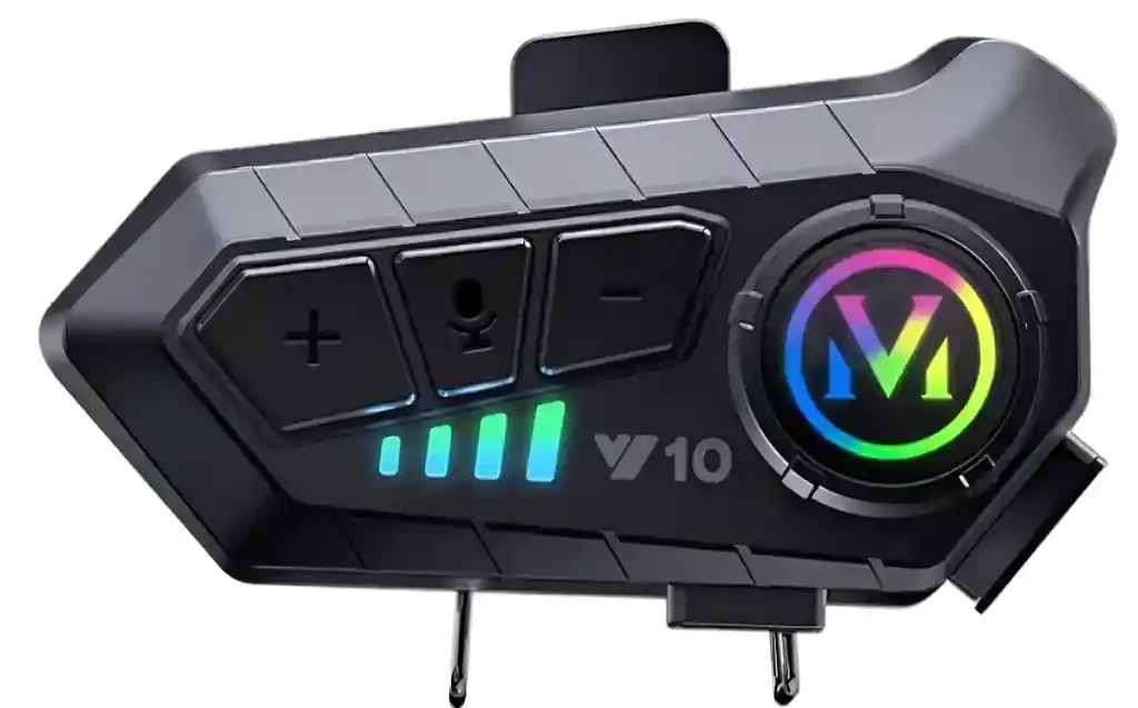 Intercomunicador Para Casco Motocicleta V 10 Bluetooth