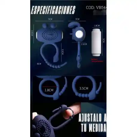 Anillo Vibrador Ajustable