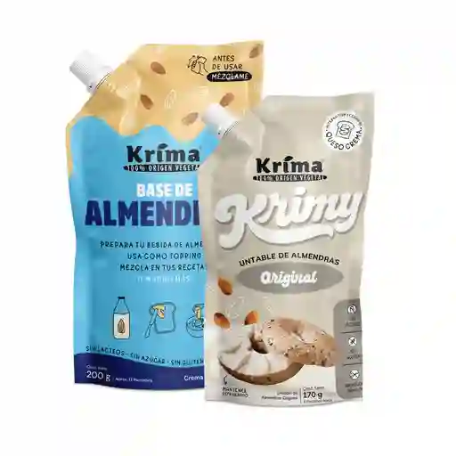 Combo Best Sellers - 1 Base Almendras + 1 Queso Crema Original