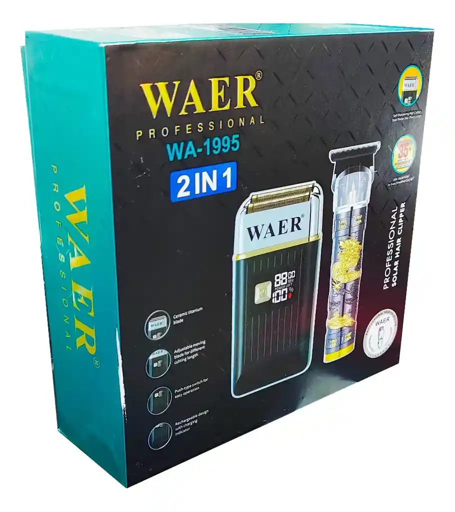 Patillera + Shaver 2 En 1 Waer 1995