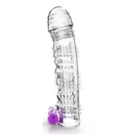 Funda Extensora Para El Pene Con Vibración