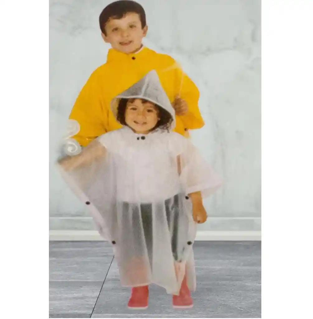 Capa Para Lluvia Niños