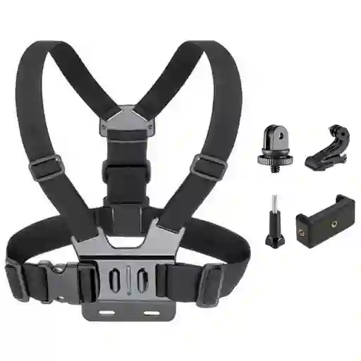 Arnes Pecho Camara Soporte Celular Universal Go Pro Moto Sj