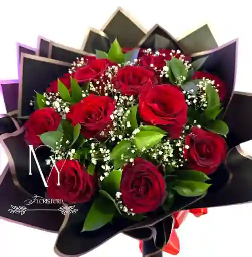 Flores Rosas Rojas X24 Love