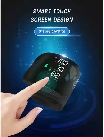 Tensiometro Electrónico Portátil Usb Con Voz Y Memoria Negro