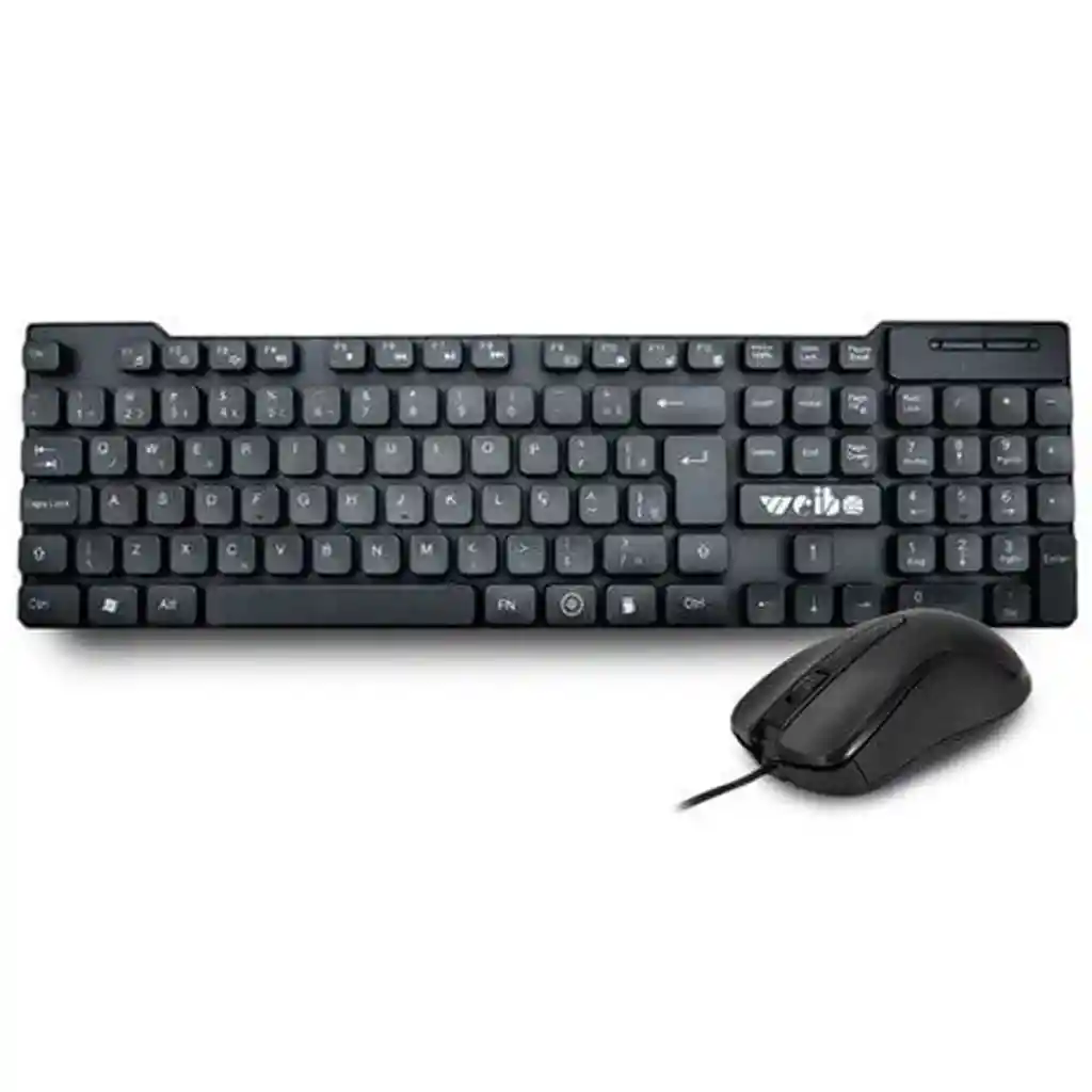 Teclado Y Mouse De Cables Weibo Fc-535