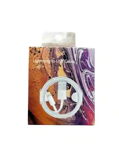 Original Cable Iphone Usb A Lightning Caja Colores
