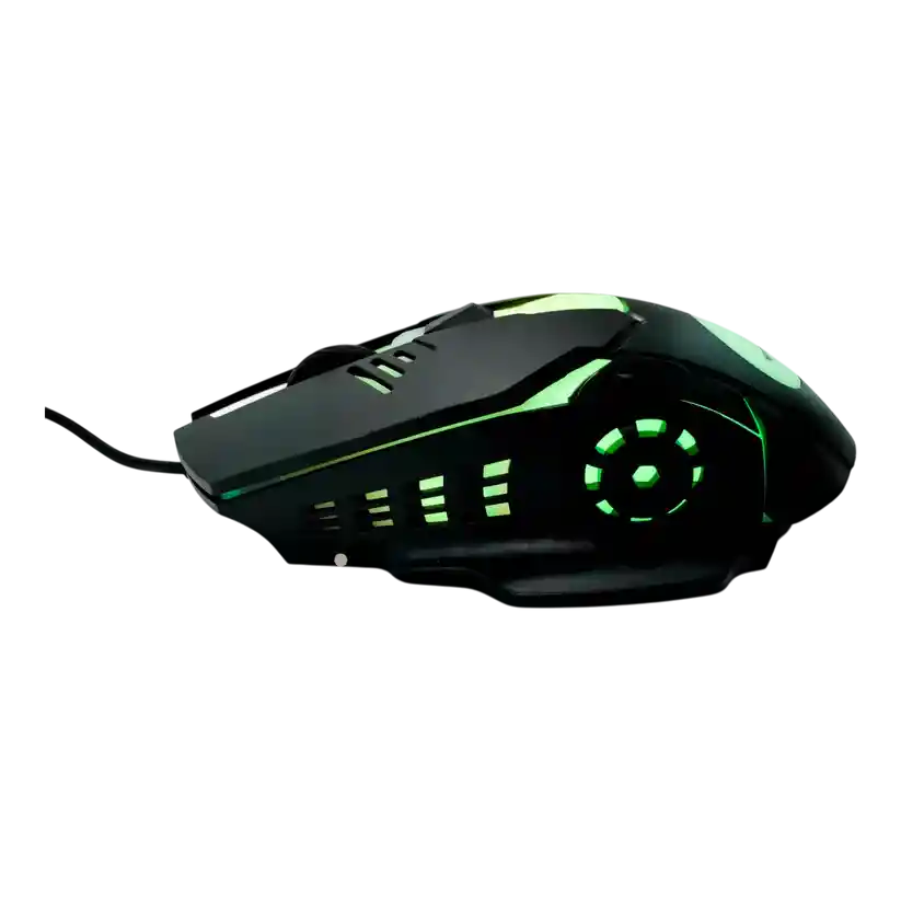 Combo Teclado Y Mouse Gaming Rgb De Cables Wb-550