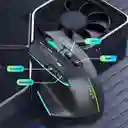 Mouse Inalámbrico Para Juegos, Mouse Ergonómico Con 5 Dpi Ajustables Hasta 7200, Luces De Respiración Rgb