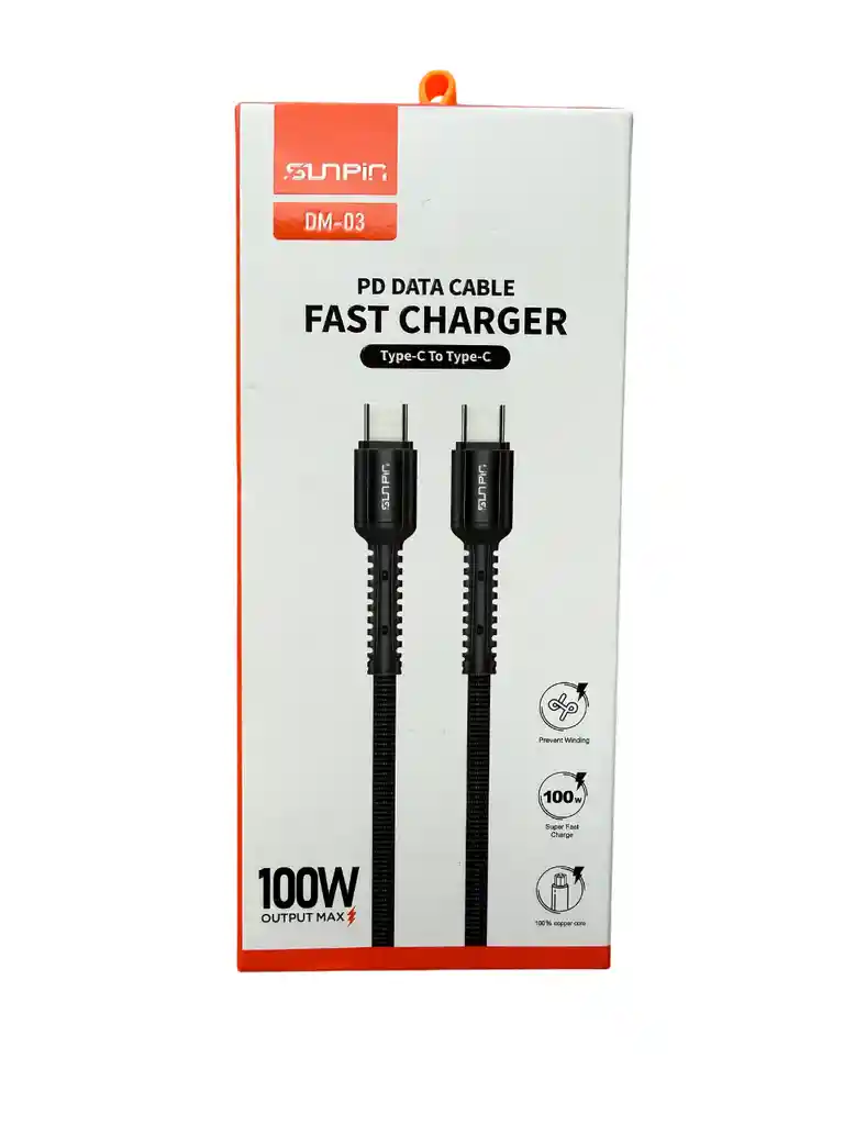 Original Cable Reforzado Iphone Tipo C A Tipo C Dm-03