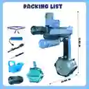 Pistola De Agua Eléctrica Con 750 Cc Para Niños Y Adultos, Pistola De Agua De Alta Potencia Ip67 Impermeable Hasta 32 Pies