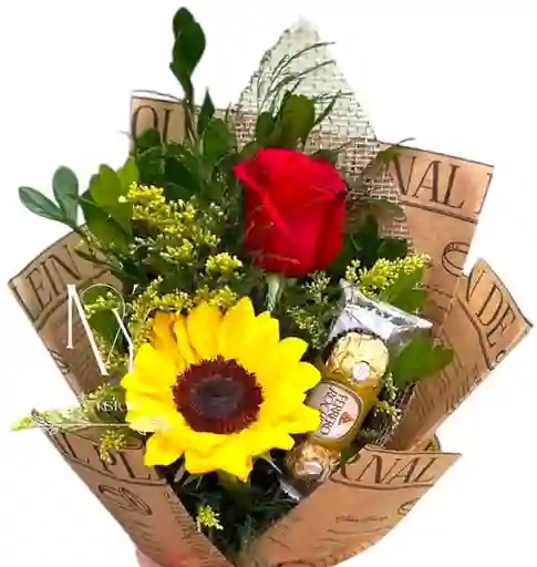 Flores Girasol Dulce Amor