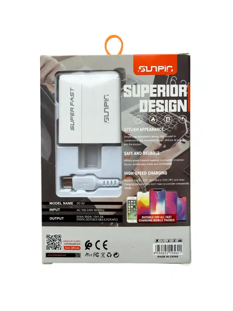 Original Cargador Tipo C Dc-02